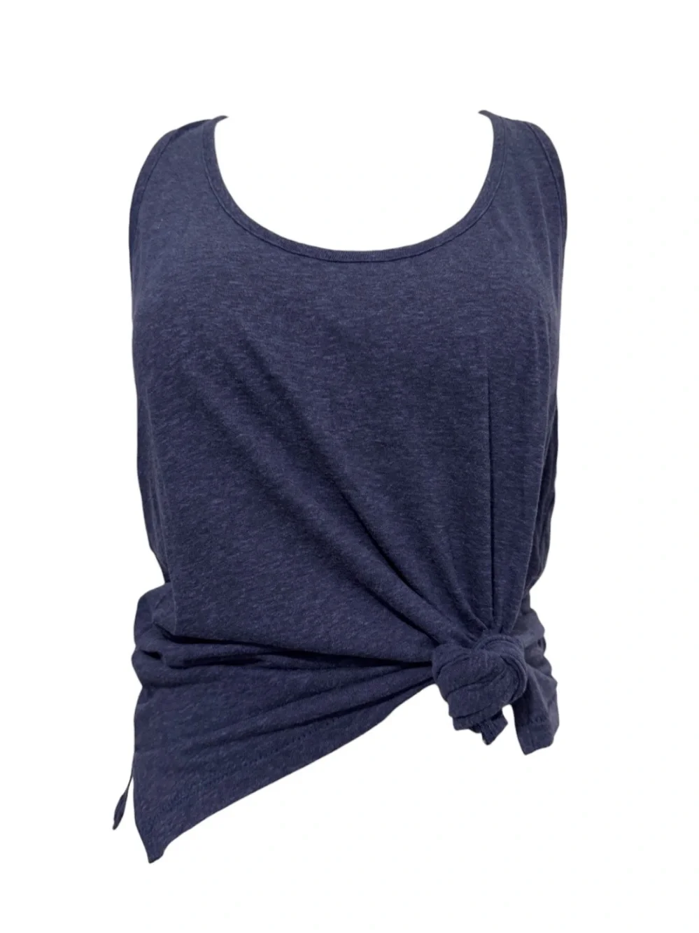 J. Crew Jeans Scoop Neck Tank Top in Heathered Blue Size Medium